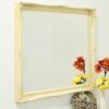 This ivory bathroom mirror is available to purchase here at The Mirror Man