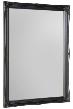 Black Ornate Mirror - 86x61cm - Doniford View2