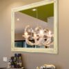 This cream shabby chic mirror is available to purchase here at The Mirror Man