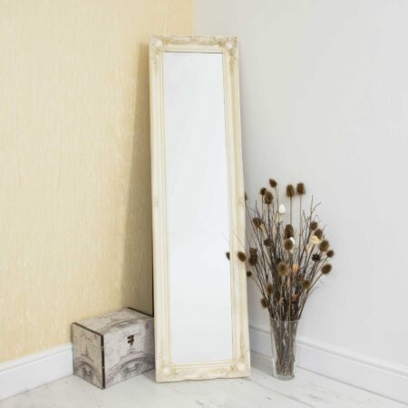 This vintage floor mirror is available to purchase here at The Mirror Man