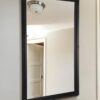 This large black leaner mirror is available to purchase here at The Mirror Man