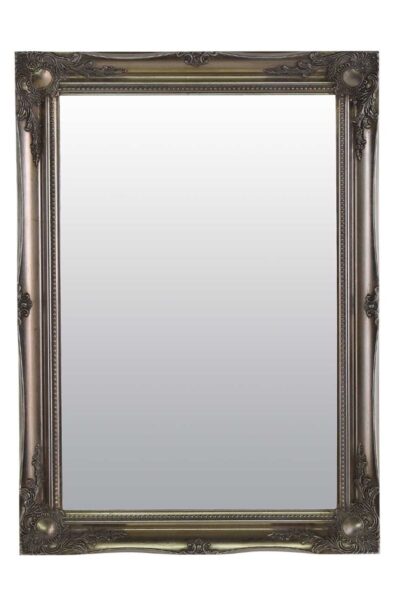 Ornate Silver Mirror - 91x66cm - Cannington View2