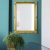 This gold medium sized mirror is available to purchase here at The Mirror Man