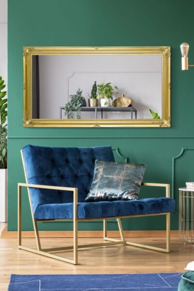 Antique Style French Mirror - 137x76cm - Cannington View1