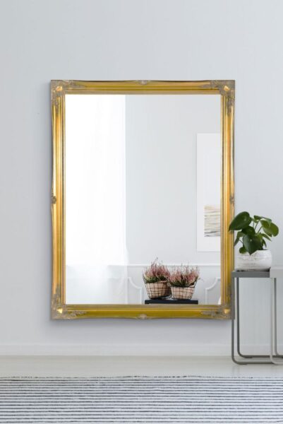 Gold Vintage Mirror - 137x107cm - Cannington View1