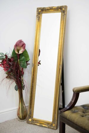 This antique free standing mirror is available to purchase here at The Mirror Man