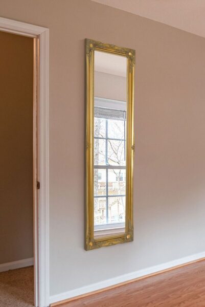Full Length Antique Gold Mirror - 168x46cm - Cannington View1