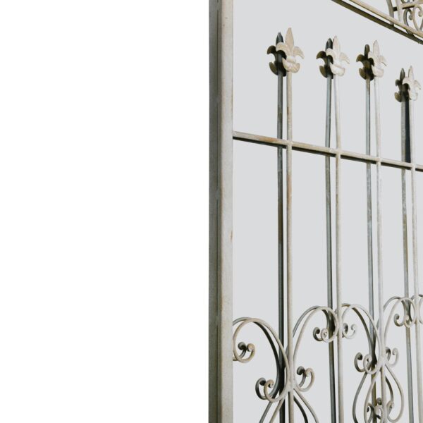 Fairytale Fleur-De-Lys Gothic Arch Mirror - 160x75cm - Dulverton View5