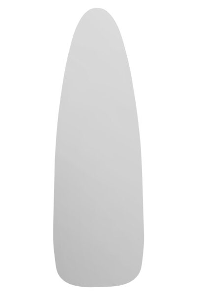 Sleek Organic Surfboard Shaped Frameless Wall Mirror - 180x60cm - Flowford View2