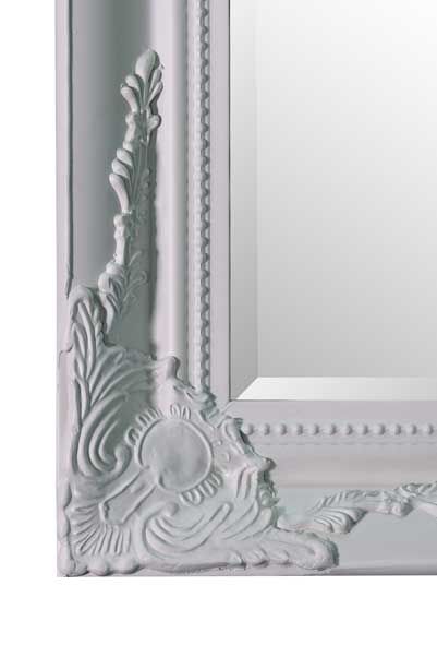 Monksilver 201x140cm White Extra Large Leaner Mirror