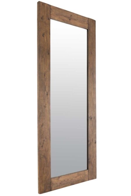This full length natural wood mirror is available to purchase here at The Mirror Man
