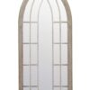 This garden arched mirror is available to purchase here at The Mirror Man