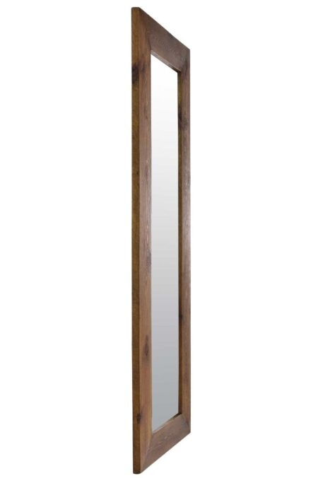 This wooden long mirror is available to purchase here at The Mirror Man