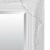 This white full length wall mirror is available to purchase here at The Mirror Man