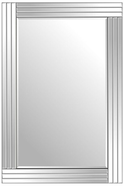 Rectangular Framed Mirror - 90x60cm - Lynmouth View2