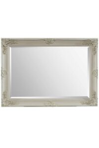 Langford 112x81cm White Wall Mirror