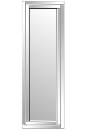 Long Rectangular Wall Mirror - 120x40cm - Lingport View2