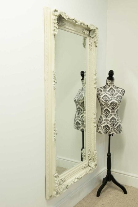 This large shabby chic mirror is available to purchase here at The Mirror Man