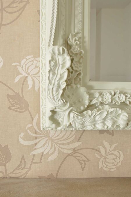 This shabby chic wall mirror is available to purchase here at The Mirror Man