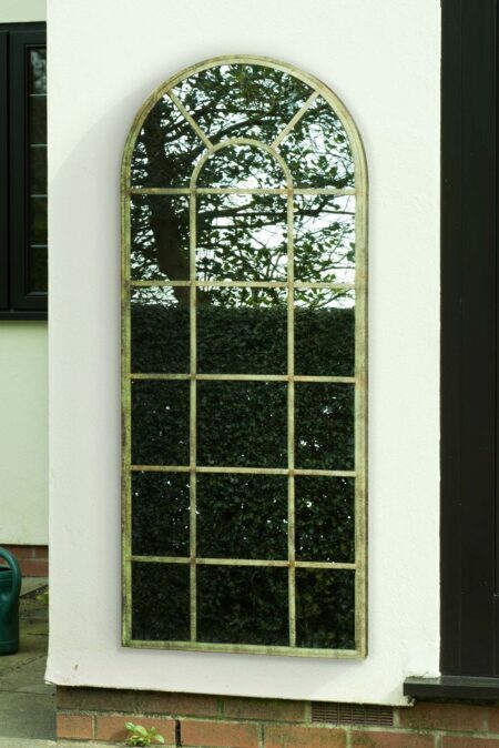 This sage green mirror is available to purchase here at The Mirror Man