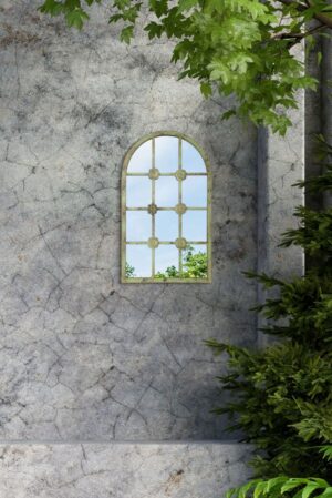 This small arch window mirror is available to purchase here at The Mirror Man
