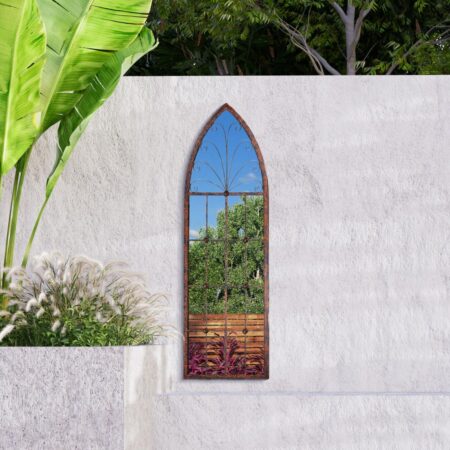 This vintage garden mirror is available to purchase here at The Mirror Man