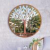 Faunwood 80x80cm Colourful Tree Art Garden Mirror