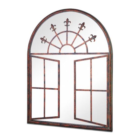 This open window illusion garden mirror is available to purchase here at The Mirror Man