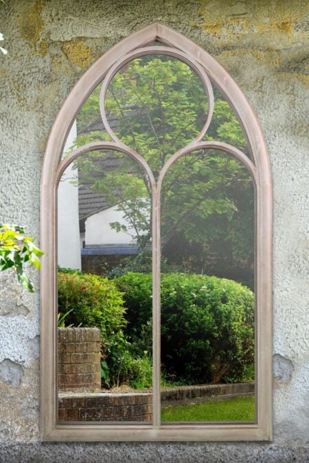 This gothic wall mirror is available to purchase here at The Mirror Man