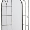 This large garden mirror with shutters is available to purchase here at The Mirror Man