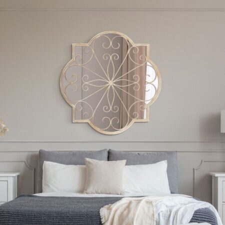 This decorative mirror wall art is available to purchase here at The Mirror Man