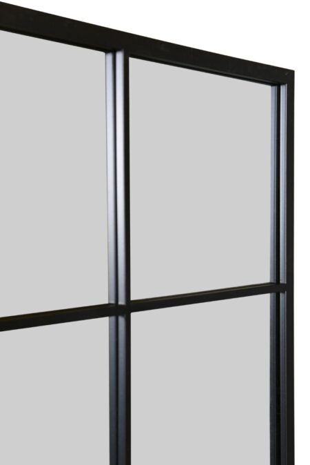 This rectangle black window mirror is available to purchase here at The Mirror Man