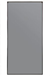 Fitzpaine 120x60cm Metal Leaf Design Garden Screen Mirror