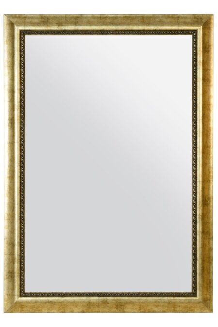 This brushed gold mirror is available to purchase here at The Mirror Man