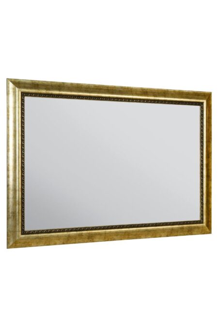 This brushed gold mirror is available to purchase here at The Mirror Man