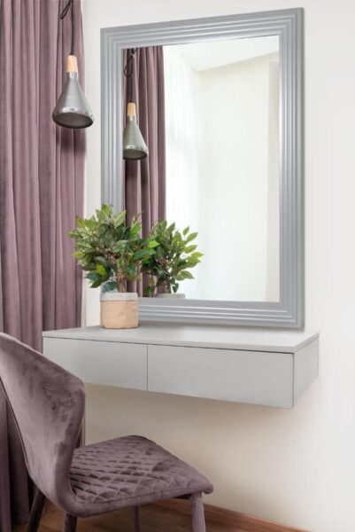 Designer Wall Mirror - 106x76cm - Wedgemere View1