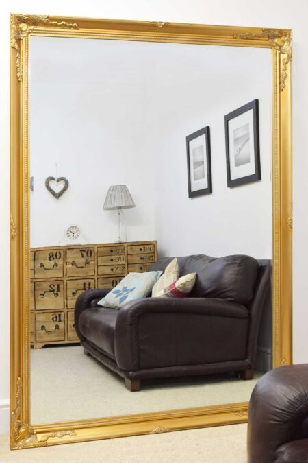 This giant wall mirror is available to purchase here at The Mirror Man
