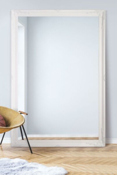 Large Leaning Floor Mirror - 201x140cm - Monksilver View1