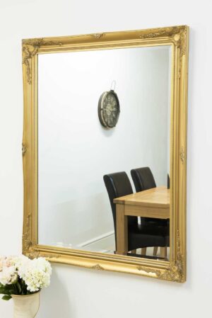 This vintage gold mirror is available to purchase here at The Mirror Man