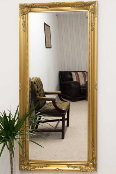 Full Length Vintage Mirror - 170x79cm - Monksilver View1