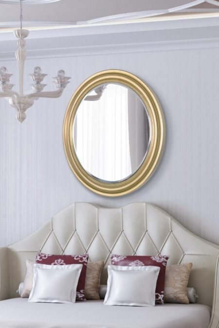 This round vintage mirror is available to purchase here at The Mirror Man