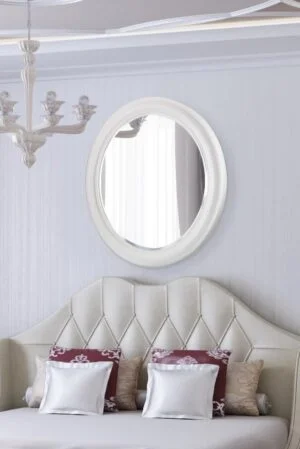 This circle decor mirror is available to purchase here at The Mirror Man