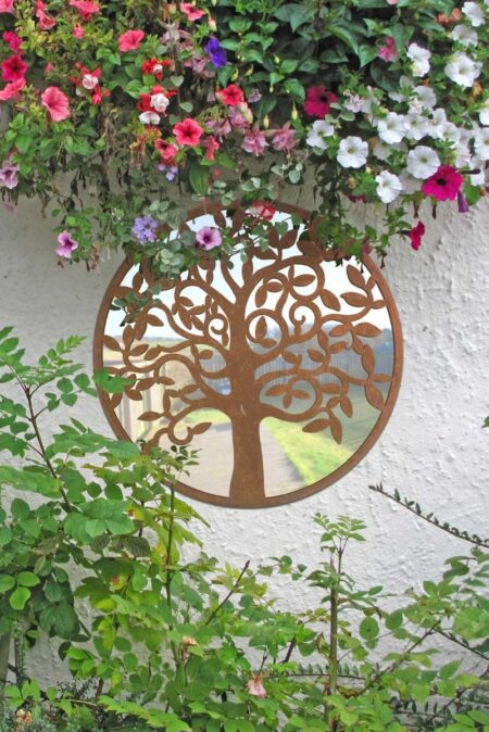 This tree wall mirror is available to purchase here at The Mirror Man
