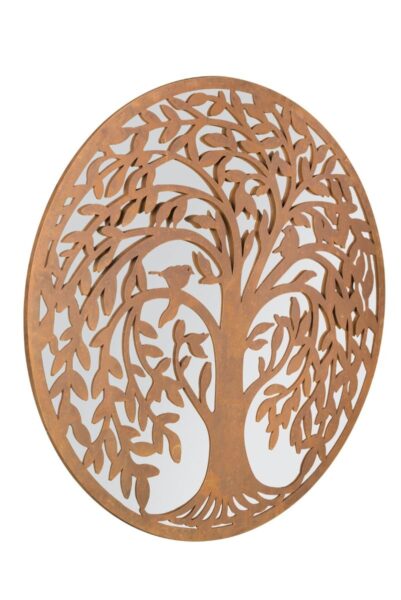 Large Tree Of Life Mirror - 100x100cm - Lustleigh View2
