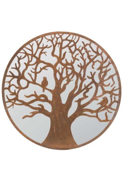 Tree Design Mirror - 60x60cm - Lustleigh View2