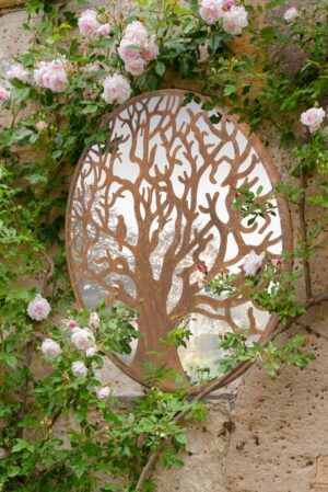 This tree design mirror is available to purchase here at The Mirror Man