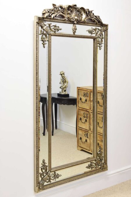 This baroque style mirror is available to purchase here at The Mirror Man