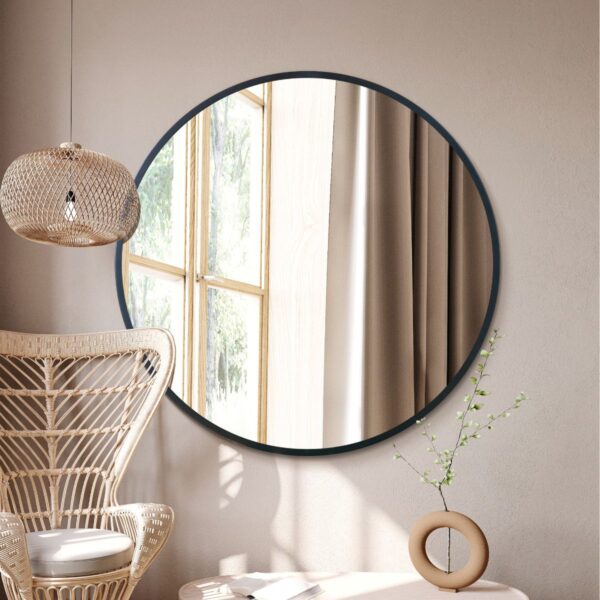 Extra Large Round Mirror - 120cm - Hemington View8