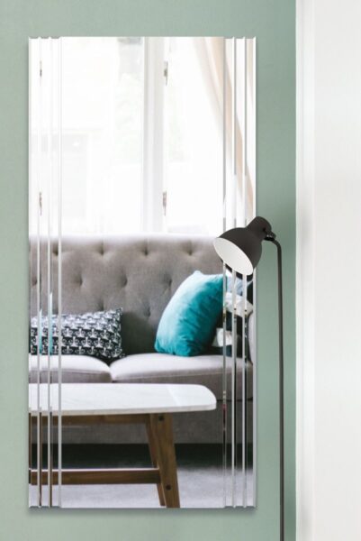 Frameless Large Mirror - 174x85cm - Lynmouth View1