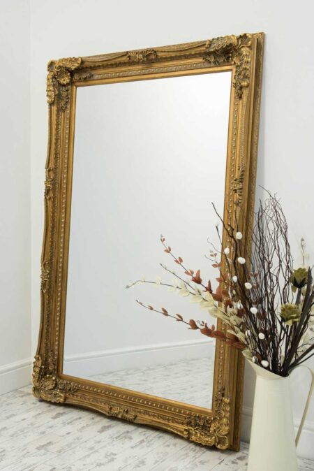 This vintage large mirror is available to purchase here at The Mirror Man